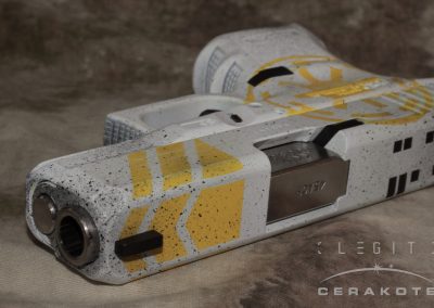 Glock 30 in custom Used Universe Star Wars Clone Commander Cerakote