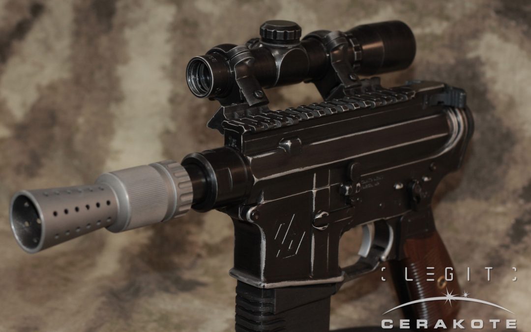 DL-15 Heavy Blaster in Used Universe finish